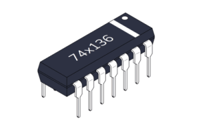 Pag -unawa sa 74HC136 at 74LS136 XOR GATES SA 7400 LOGIC SERIES