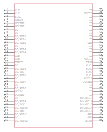 EPF8820AQC208-4 Symbol