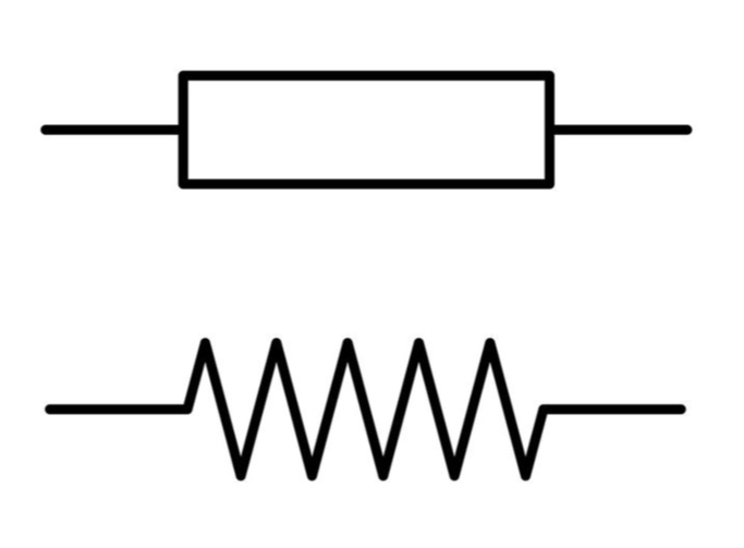 Figure 7. Fixed Resistor Schematic Symbols