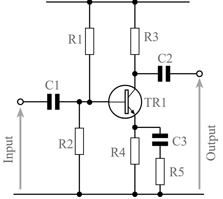 Improved Common Emitter Amplifier with More Components