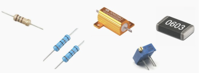 Figure 9. Common Fixed Resistor Types and Packages